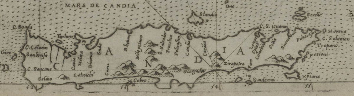1569 Descritione della geographia moderna de tutta la Gretia insieme con l'uso del navigare  : Gastaldi Giacomo.jpg
